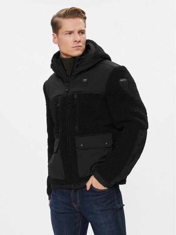 Blauer Blauer Kožuh 23WBLUC01055 Crna Regular Fit