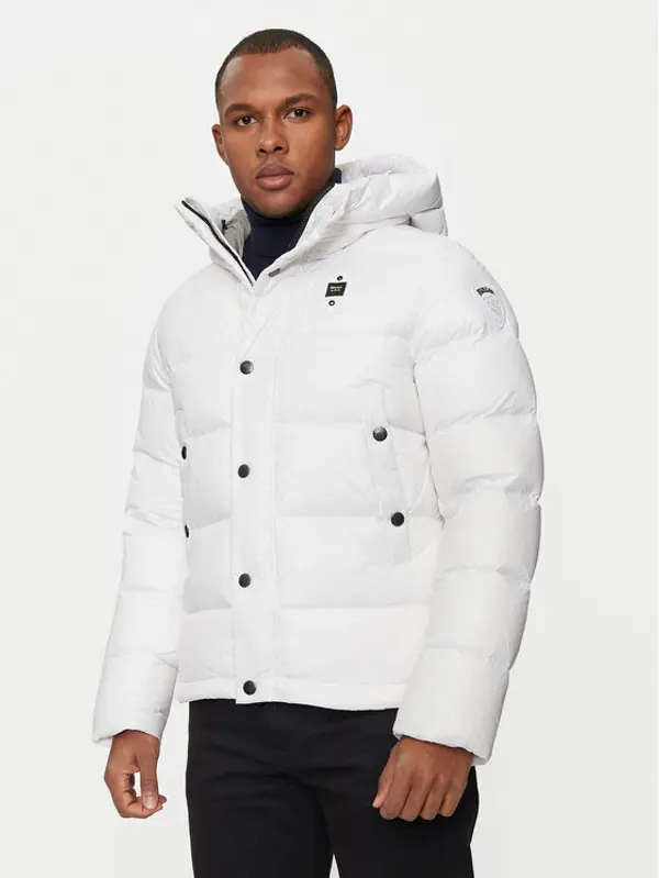 Blauer Blauer Pernata jakna 24WBLUC03028 Bijela Regular Fit