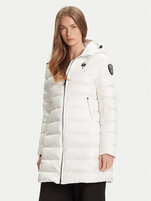 Blauer Blauer Pernata jakna 25WBLDK03102 Bijela Regular Fit