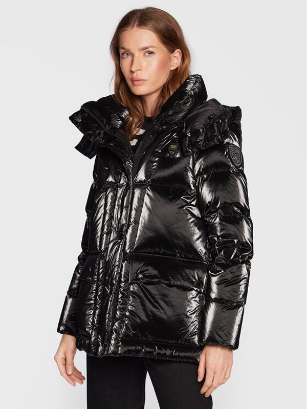 Blauer Blauer Pernata jakna BLDC03210 006364 Crna Regular Fit