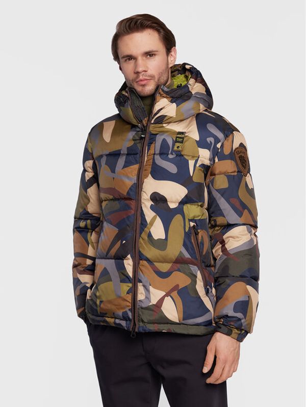 Blauer Blauer Pernata jakna BLUC02304 006395 Kaki Regular Fit