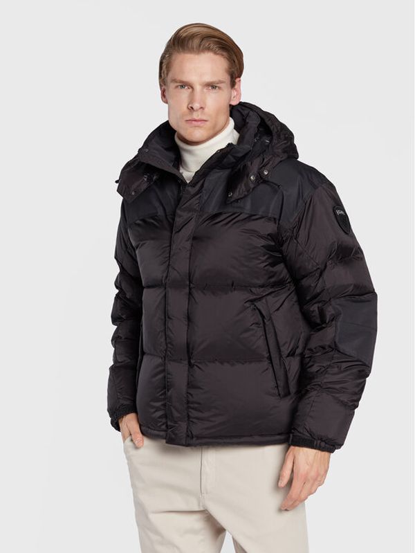 Blauer Blauer Pernata jakna Emerson BLUC03217 006365 Crna Regular Fit