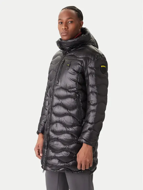Blauer Blauer Pernata jakna Impermeabile 25WBLUK03068 Crna Regular Fit