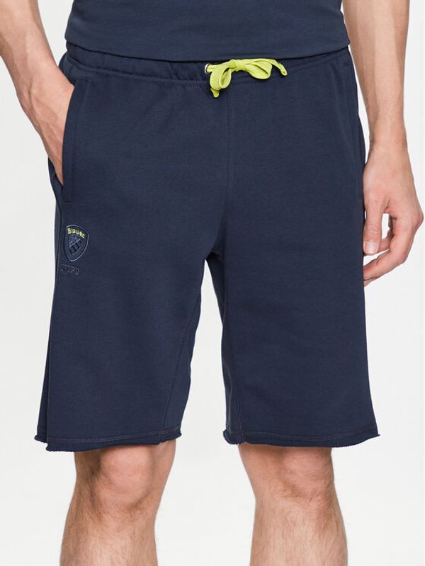 Blauer Blauer Sportske kratke hlače 23SBLUF07085 005662 Tamnoplava Regular Fit