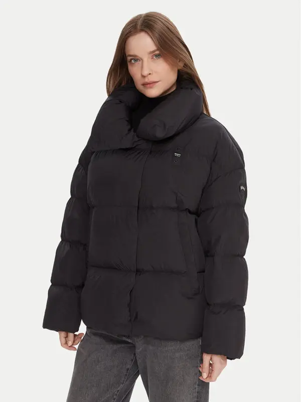 Blauer Blauer Zimska jakna 25WBLDC03166 Crna Regular Fit