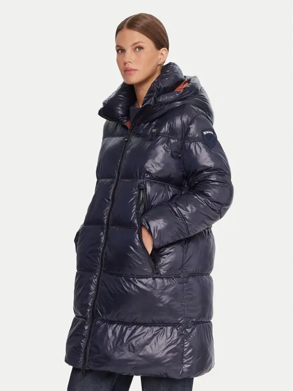 Blauer Blauer Zimska jakna 25WBLDK02192 Tamnoplava Regular Fit