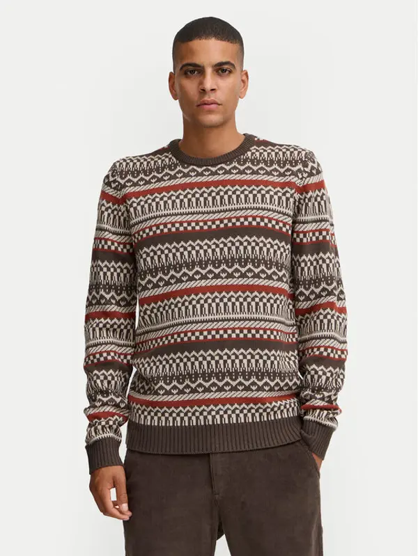 Blend Blend Džemper 20717485 Smeđa Regular Fit