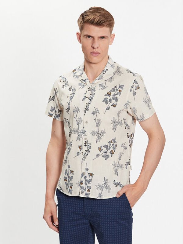 Blend Blend Košulja 20715154 Écru Regular Fit