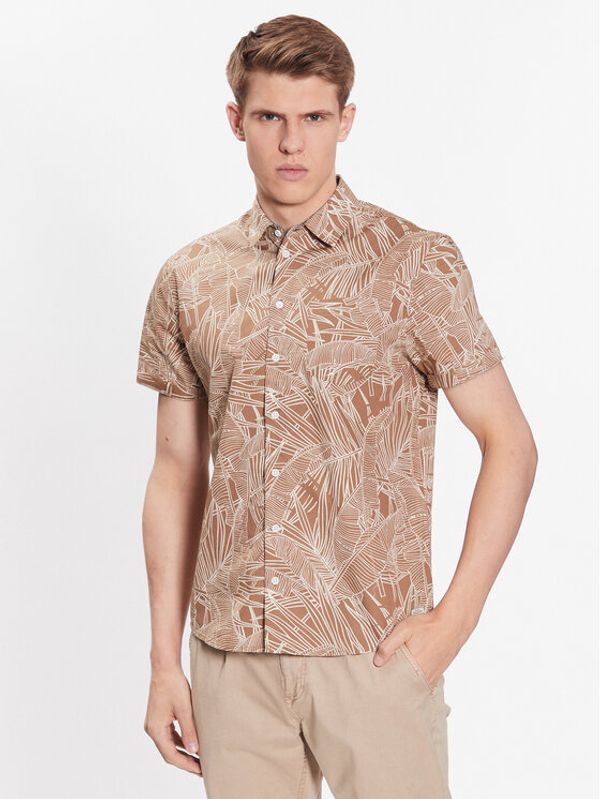 Blend Blend Košulja 20715455 Smeđa Regular Fit