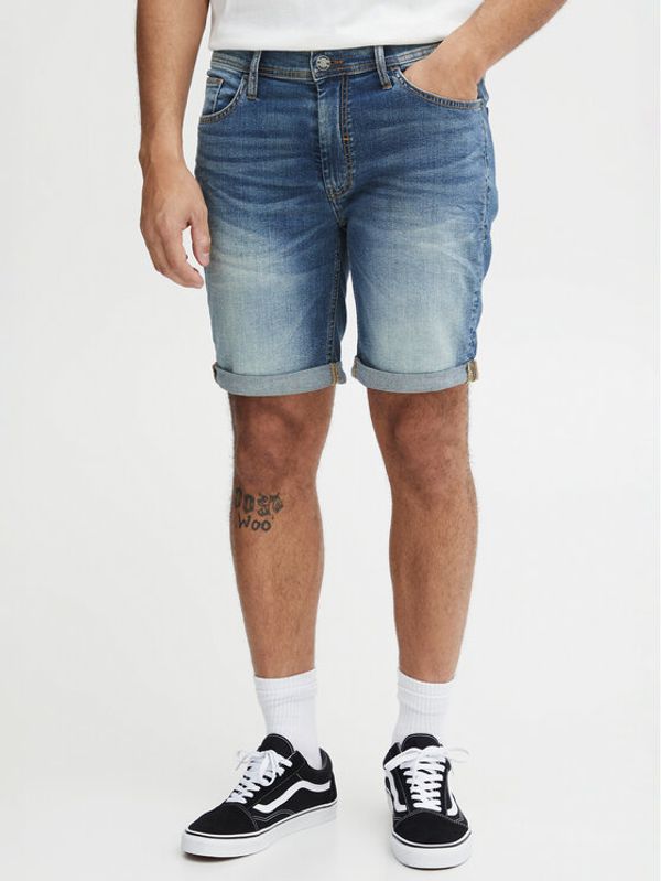 Blend Blend Kratke traperice 20713326 Plava Slim Fit