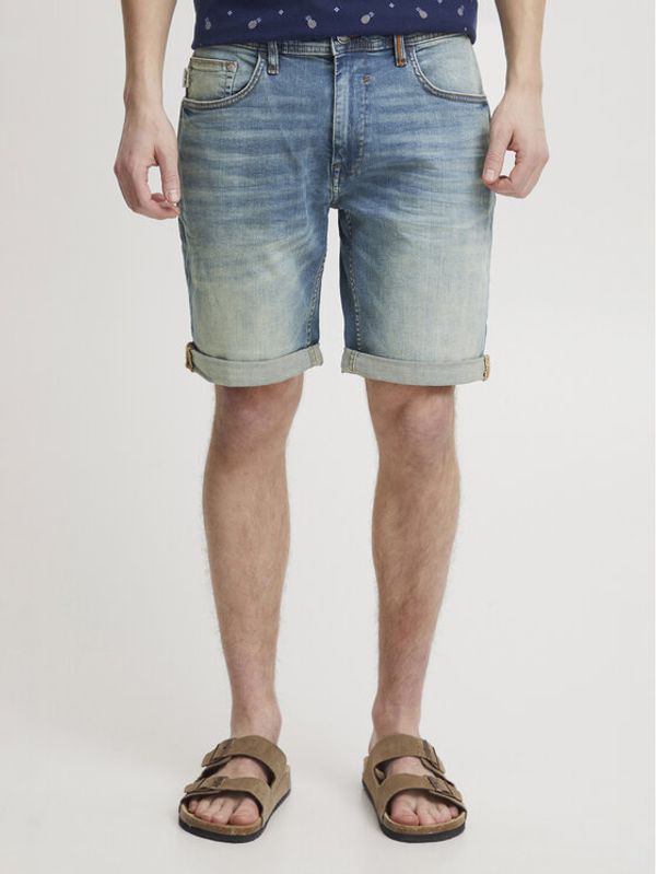 Blend Blend Kratke traperice 20715422 Plava Regular Fit