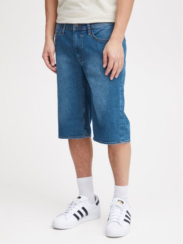 Blend Blend Kratke traperice 20716430 Plava Slim Fit