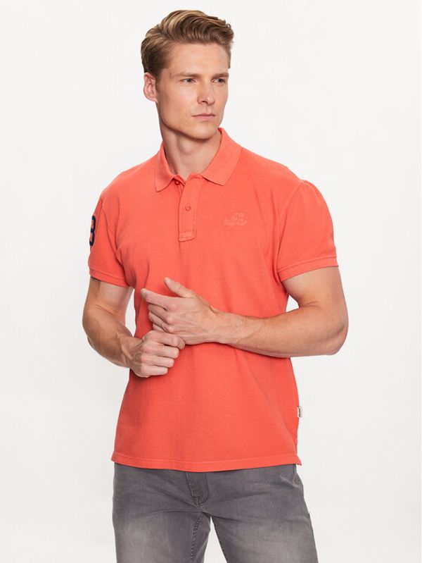 Blend Blend Polo 20715181 Crvena Regular Fit