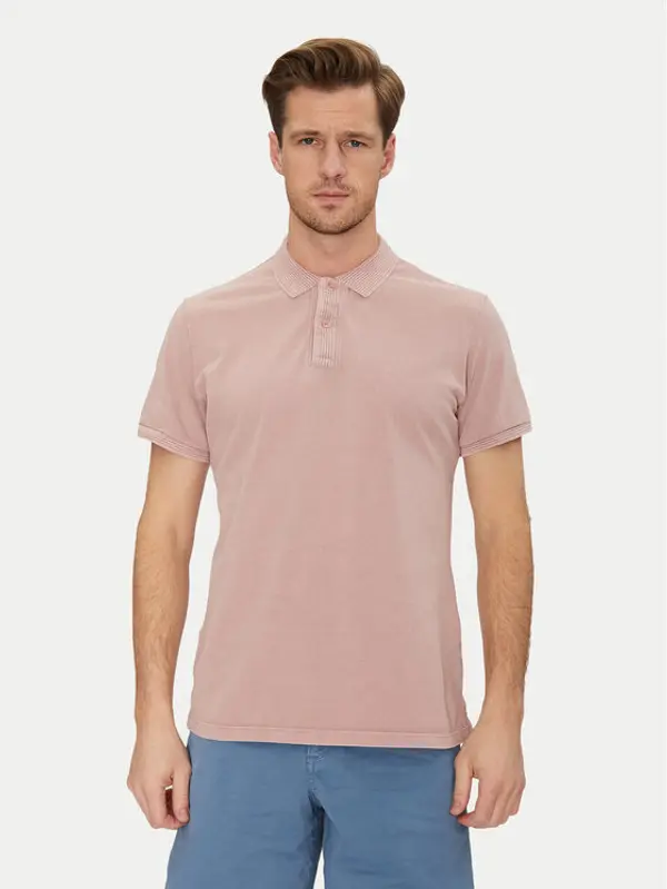 Blend Blend Polo 20717920 Ružičasta Regular Fit