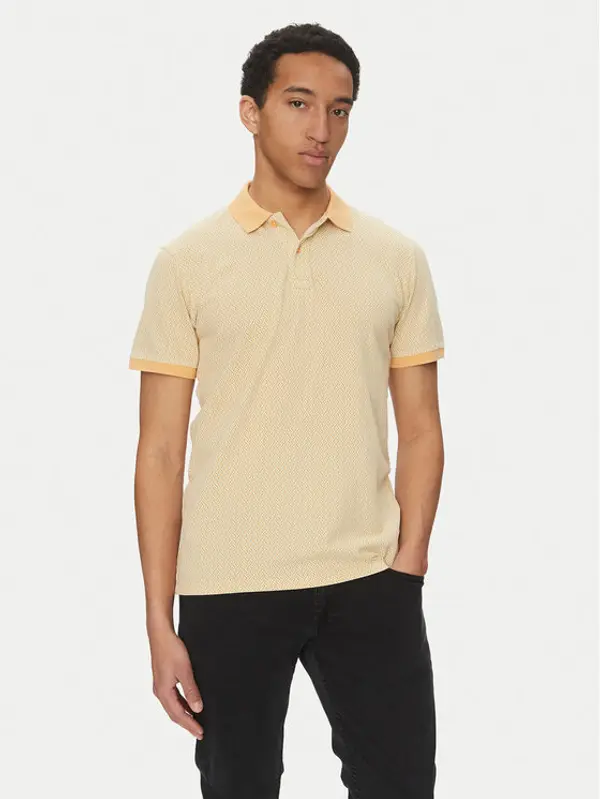 Blend Blend Polo 20718252 Narančasta Regular Fit