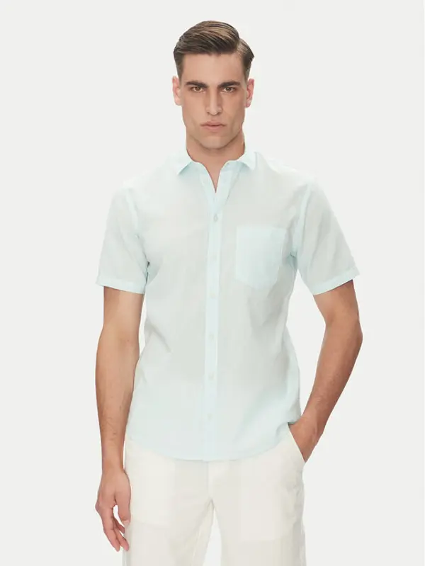 Blend Blend Polo 20718374 Plava Regular Fit