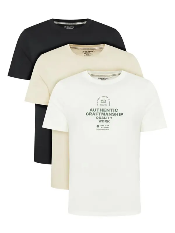 Blend Blend Set t-shirt majica﻿ Bhjesper 20718778 Šarena Regular Fit