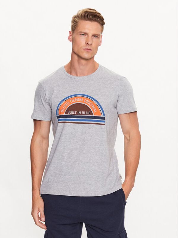Blend Blend T-shirt 20715022 Siva Regular Fit
