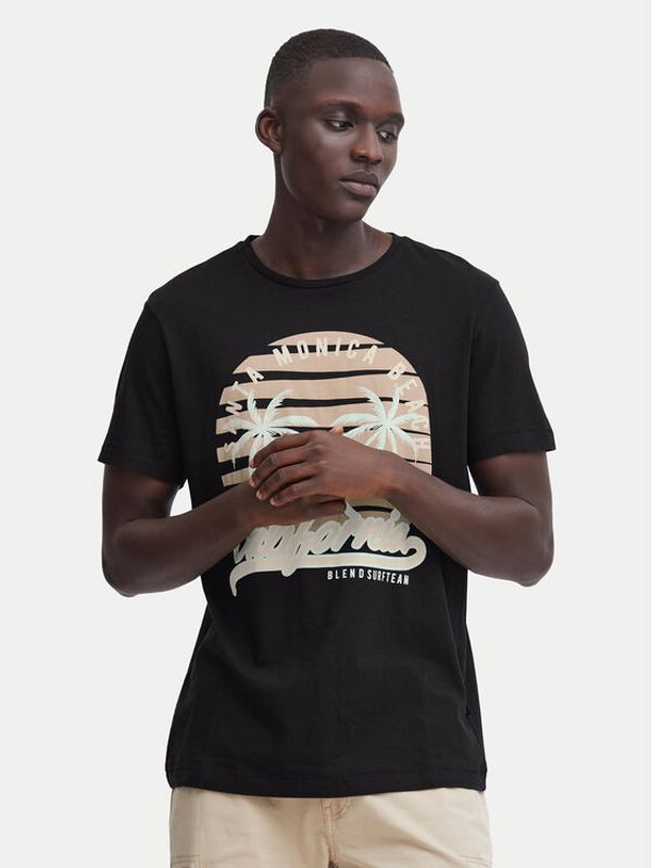 Blend Blend T-shirt 20716517 Crna Regular Fit