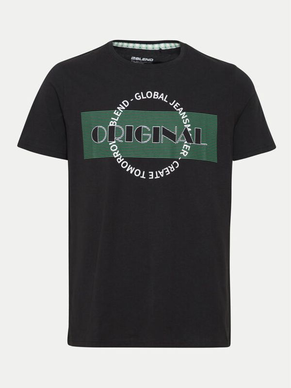 Blend Blend T-shirt 20716827 Crna Regular Fit