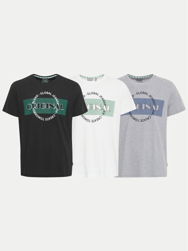 Blend Blend T-shirt 20717428 Bijela Regular Fit