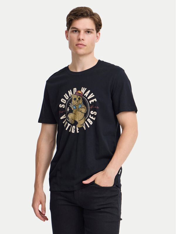 Blend Blend T-shirt 20717743 Crna Regular Fit