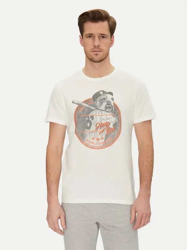 Blend Blend T-shirt 20717764 Bijela Regular Fit