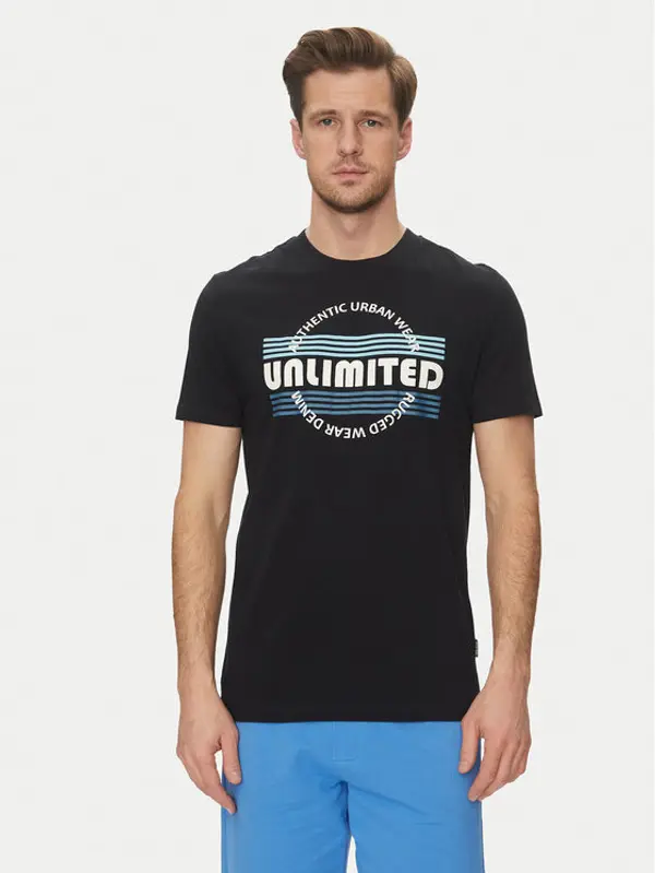 Blend Blend T-shirt 20718276 Crna Regular Fit