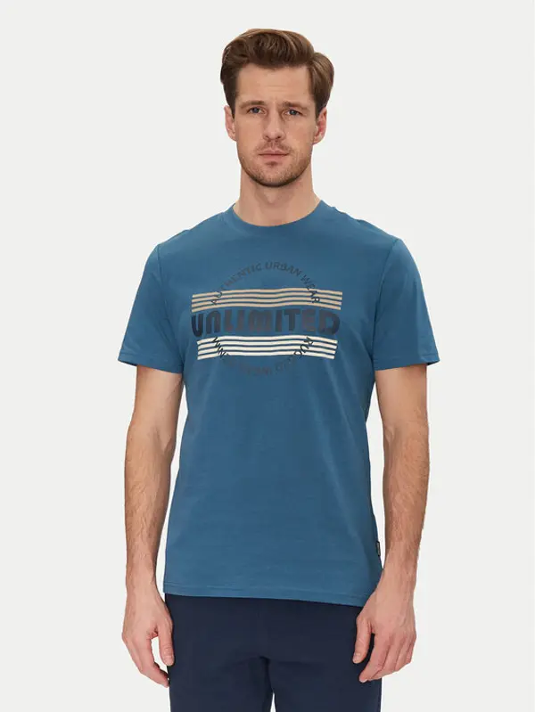 Blend Blend T-shirt 20718276 Plava Regular Fit