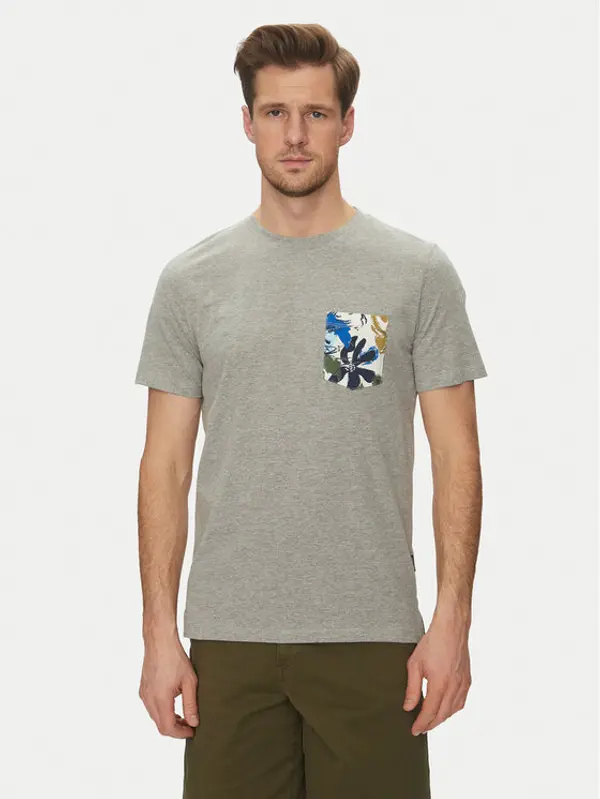Blend Blend T-shirt 20718297 Siva Regular Fit