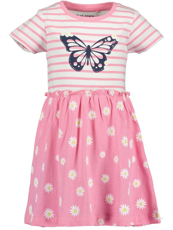 Blue Seven Blue Seven Haljina za svaki dan 721631 X Ružičasta Regular Fit