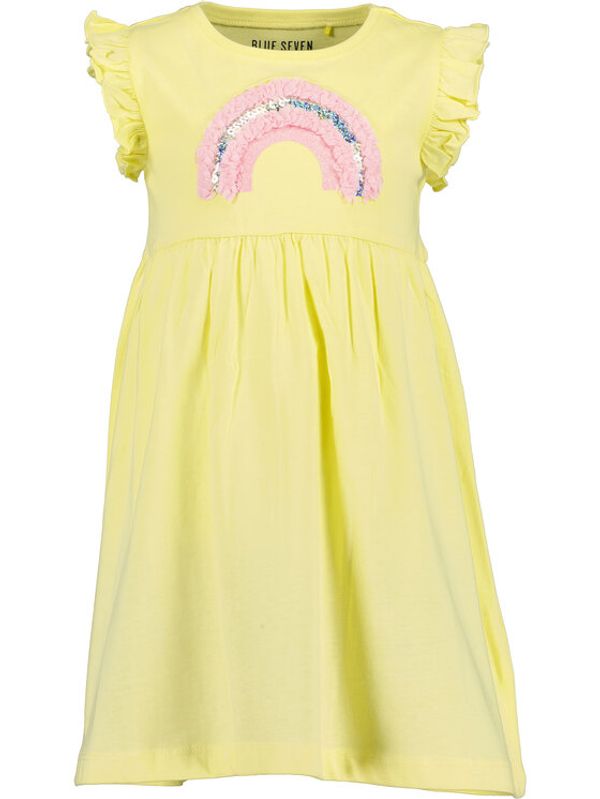 Blue Seven Blue Seven Haljina za svaki dan 721637 X Žuta Regular Fit