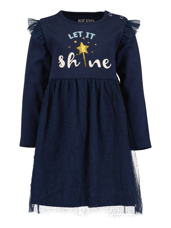 Blue Seven Blue Seven Haljina za svaki dan 963090 X Tamnoplava Regular Fit