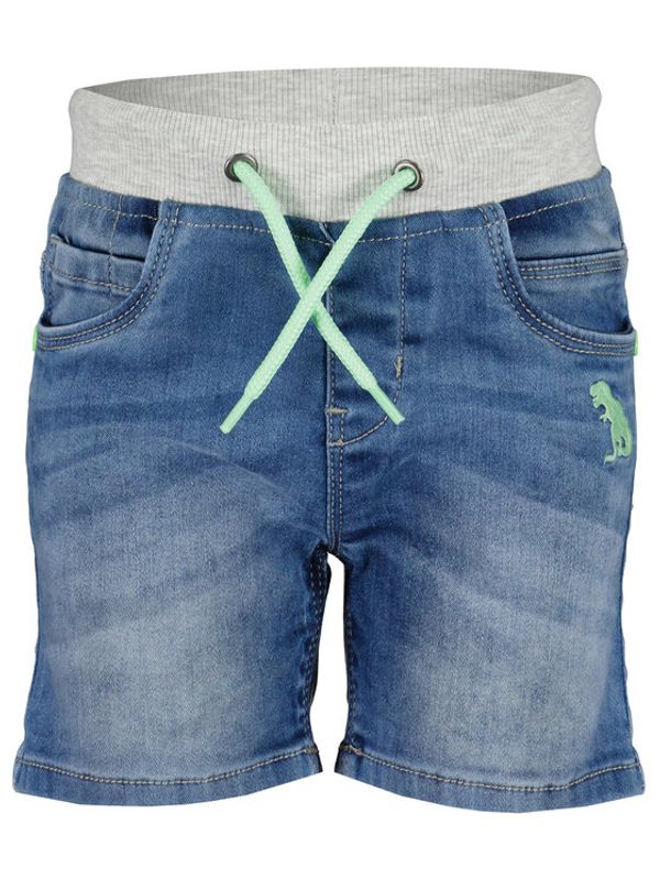 Blue Seven Blue Seven Kratke traperice 840071 X Plava Regular Fit