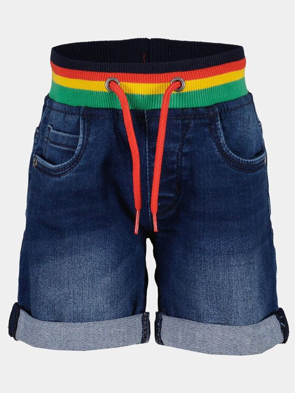 Blue Seven Blue Seven Kratke traperice 942527 X Tamnoplava Regular Fit