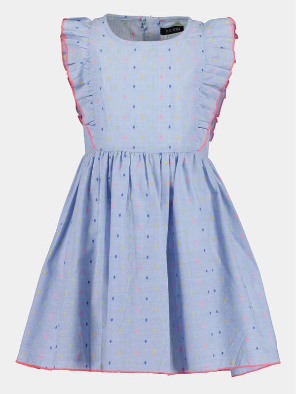 Blue Seven Blue Seven Ljetna haljina 734133 X Plava Regular Fit