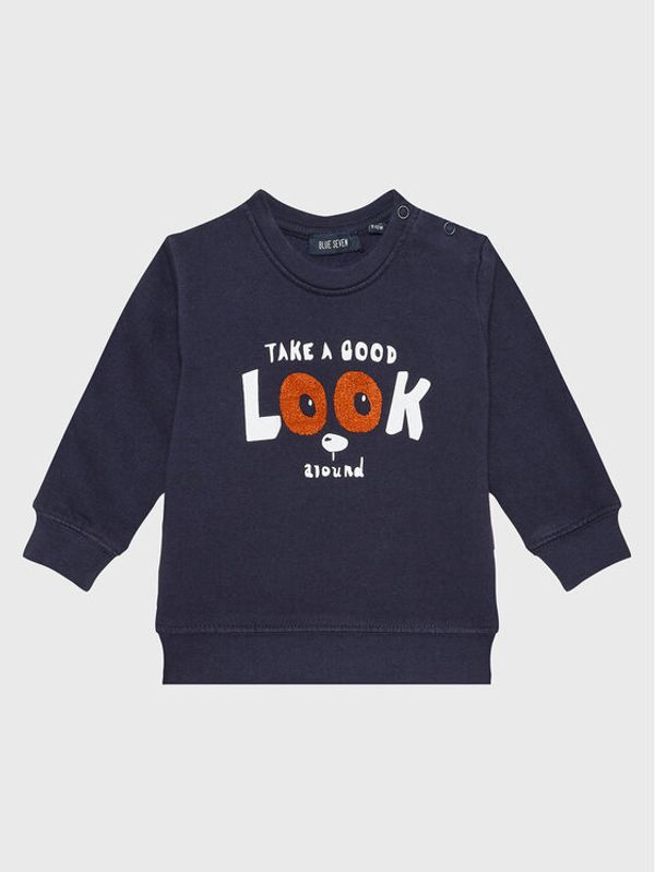 Blue Seven Blue Seven Majica dugih rukava 984093 Tamnoplava Regular Fit