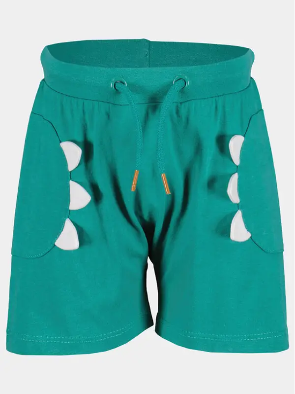 BLUE SEVEN Blue Seven Sportske kratke hlače 938084 X Zelena Regular Fit