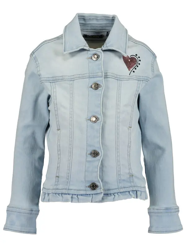 BLUE SEVEN Blue Seven Traper jakna 745023 X Svijetloplava Regular Fit