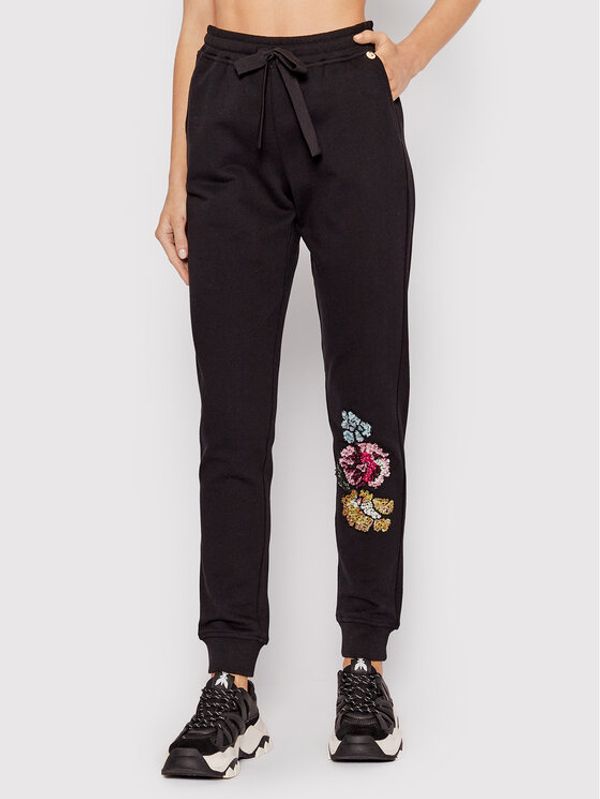 Blugirl Blumarine Blugirl Blumarine Donji dio trenerke RH1080-F0847 Crna Regular Fit