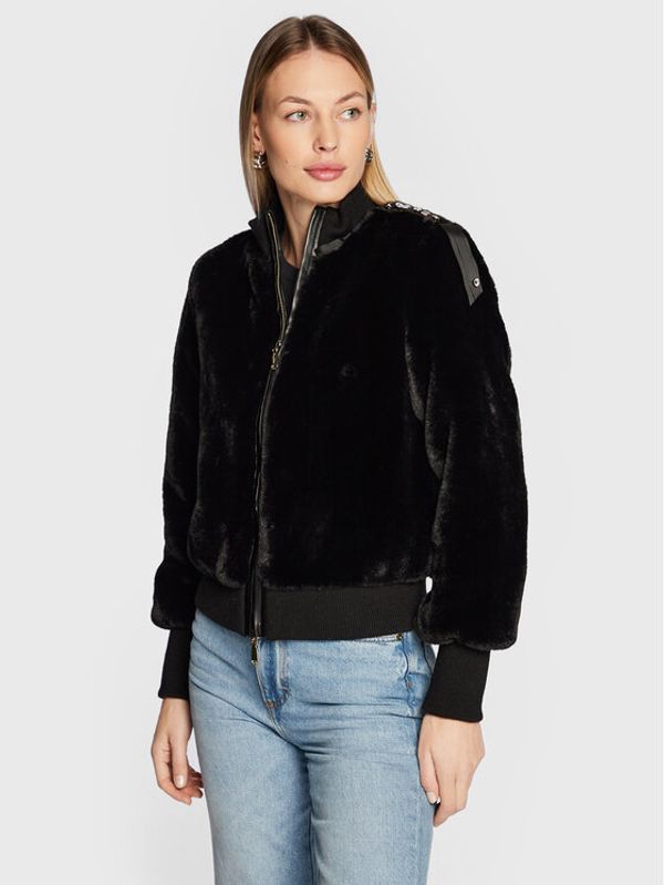Blugirl Blumarine Blugirl Blumarine Prijelazna jakna RF2051-E0821 Crna Regular Fit