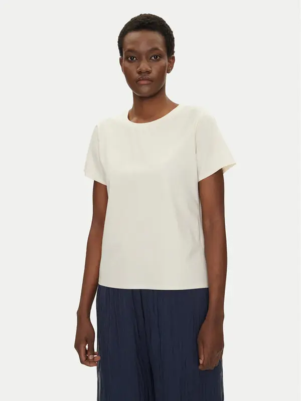 Bomboogie Bomboogie T-shirt TW9081TJTK5 Écru Regular Fit