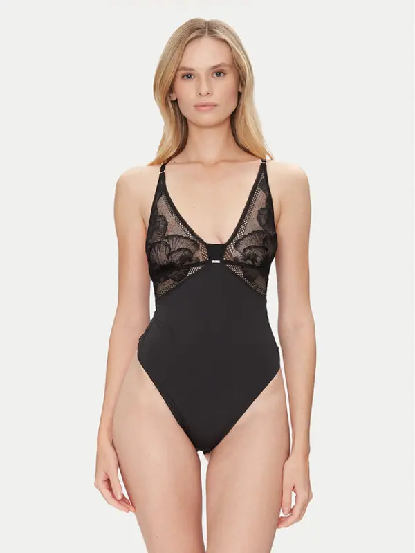 Boss BOSS Bodi Peony Lace 50545017 Crna