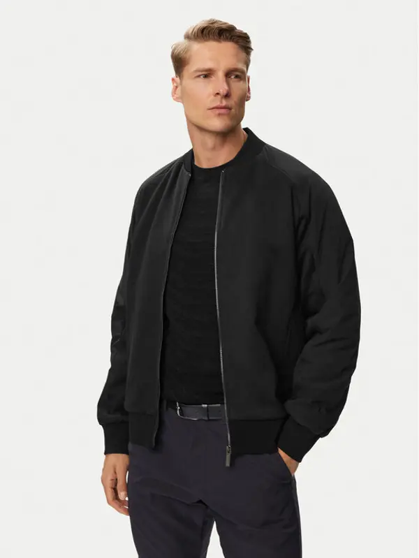 Boss BOSS Bomber C-Skiles 180_AM 50565023 Crna Regular Fit