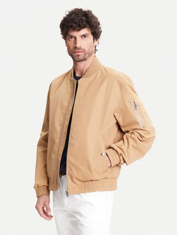 Boss BOSS Bomber H-Comber-253 50544097 Bež Regular Fit