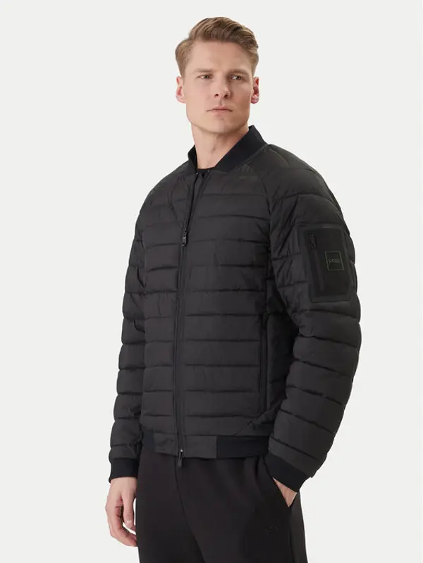 Boss BOSS Bomber Urbanex 50551074 Crna Regular Fit