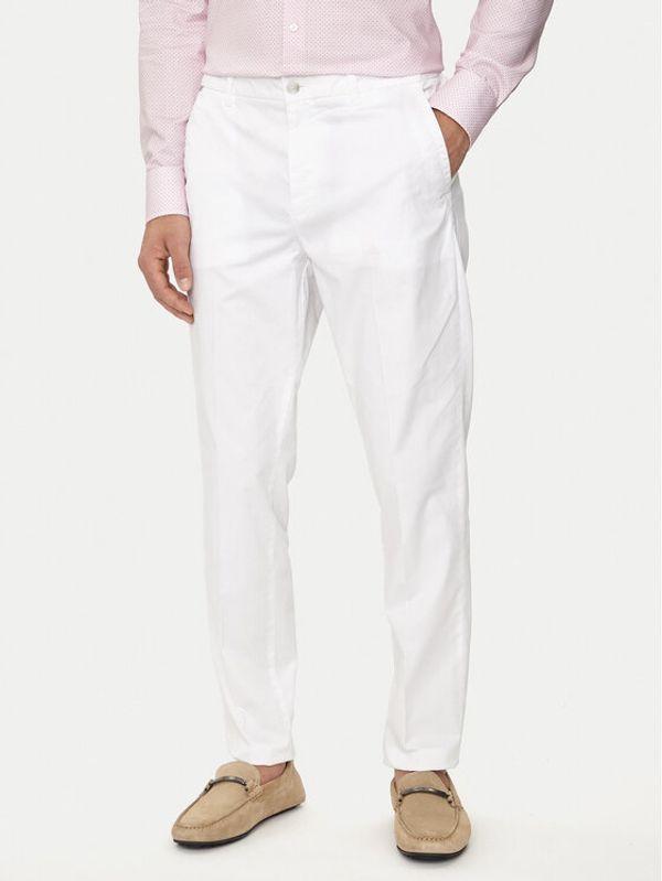 Boss Boss Chino Kaiton 50505392 Bijela Slim Fit