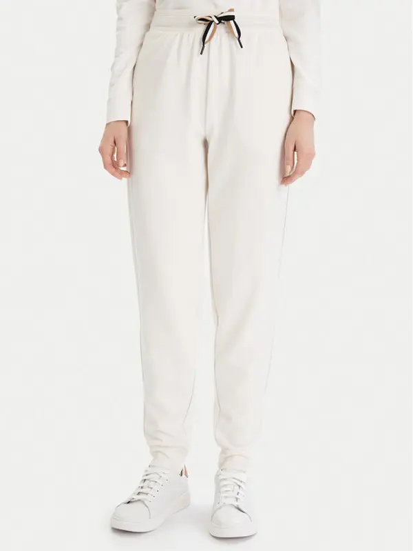 Boss Boss Donji dio trenerke CP Stripe 50524759 Écru Regular Fit
