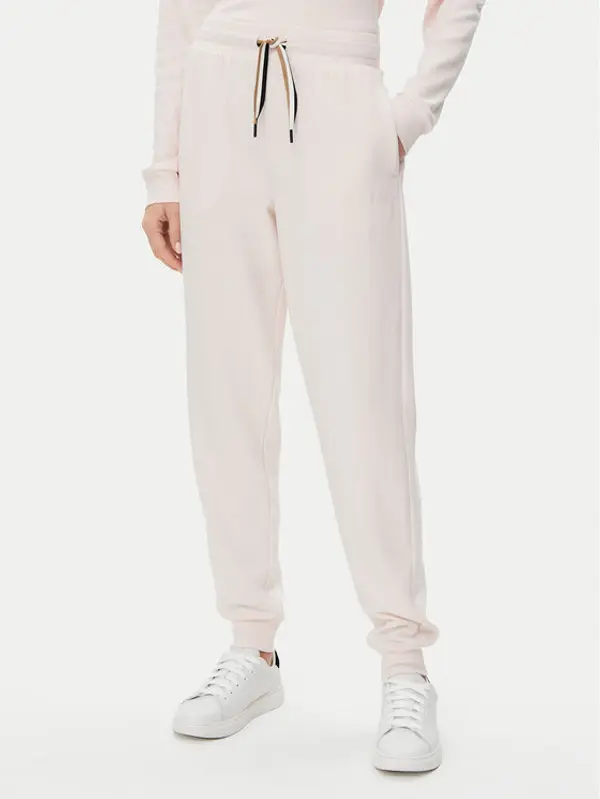 Boss BOSS Donji dio trenerke CP Stripe 50524759 Ružičasta Regular Fit