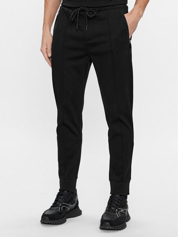 Boss Boss Donji dio trenerke Hadiko Mirror 50505320 Crna Regular Fit